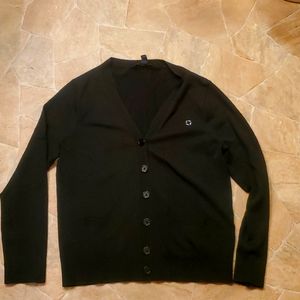 Black Chase Cardigan with pockets